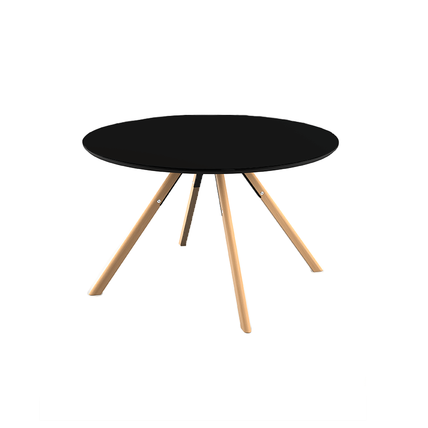 Модон хөлтэй ширээ