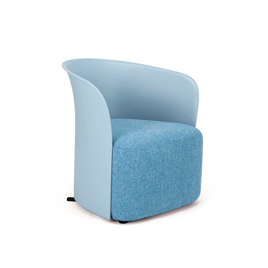 Хуванцар түшлэгтэй даавуун сандал